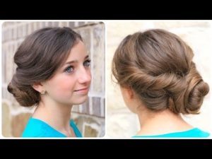 Easy Twisted Bun