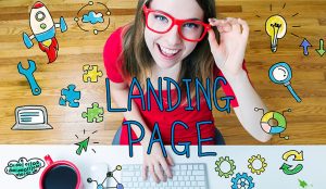 Online landing pages