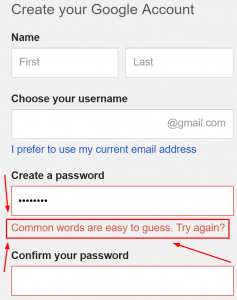 Avoid Easy-to-Guess Passwords