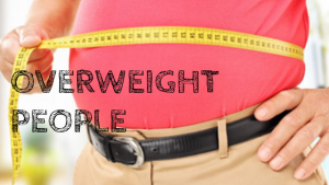 overweight people