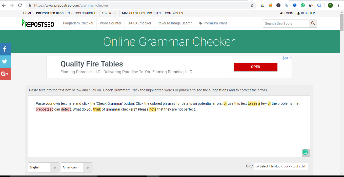 grammer checker