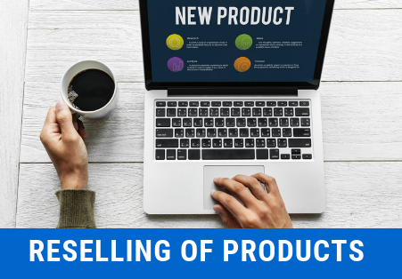 reselling of products