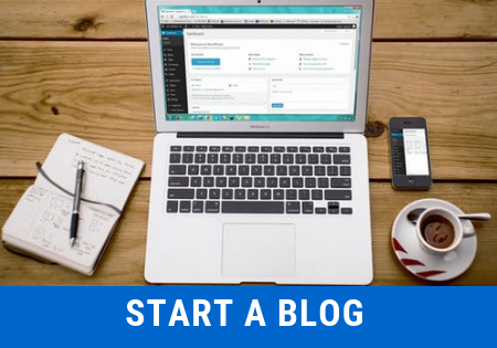 start a blog