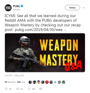 pubg twitter q &a sample