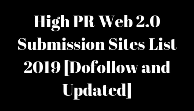 Pr web 2.0 website list