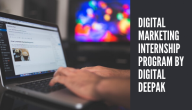 Digital Marketing Internship program by Digital Deepak