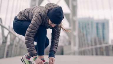 Wearing Activewear Tights For Running