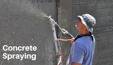 Concrete Spraying