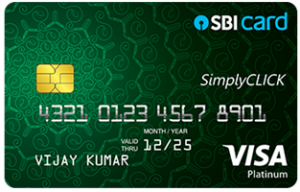 Simply Click SBI Card