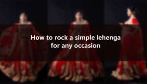 how-to-rock-a-simple-lehenga