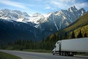 Refrigerated Semi Truck