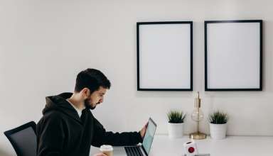 Man Use a Sprucing Up