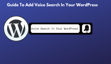voice search for wordpress site