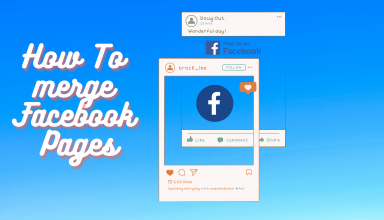 How to Merge two fb pages