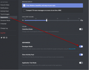 discord through desktop