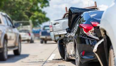 Car Due to an Accident