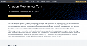 Amazon Mechanical turk