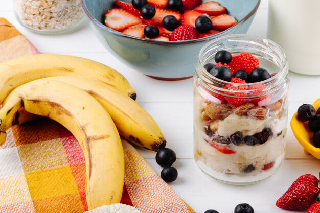 Blueberry Overnight Oats 