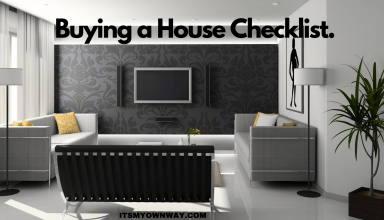 Buying a House Checklist