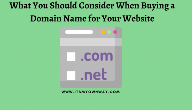 Buying Domain Name