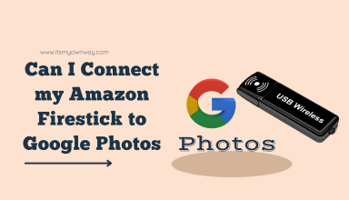 Amazon Firestick to google photos
