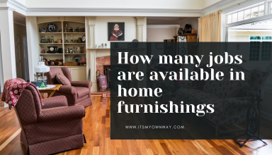 How many jobs are available in home furnishings