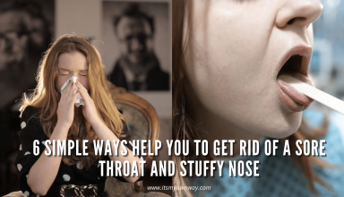 How to get sore throat & stuffy Nose